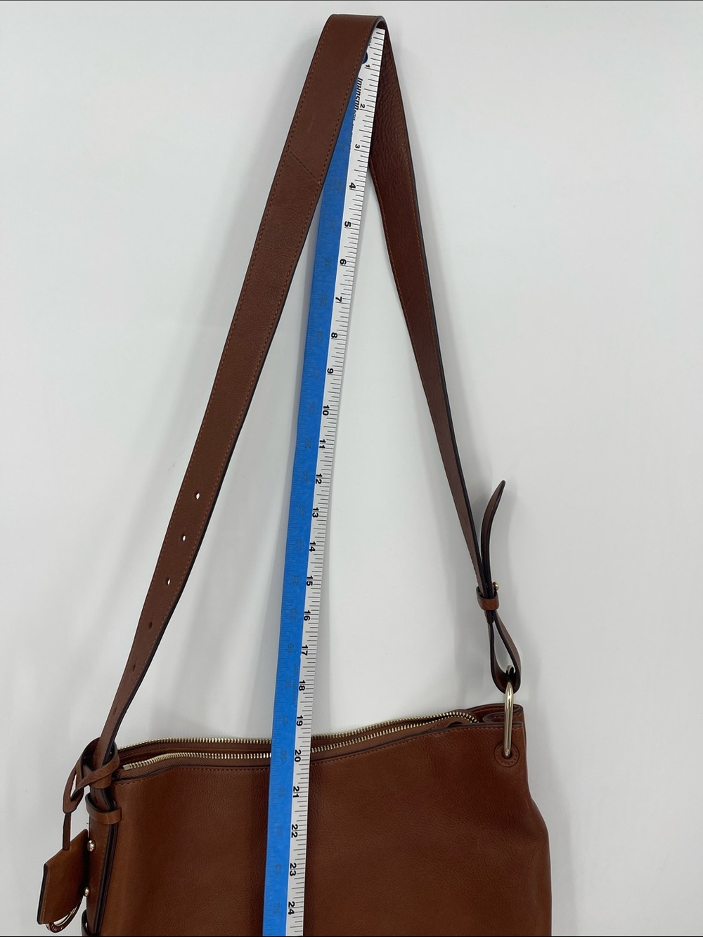 RADLEY LONDON Chestnut Brown Leather Shoulder Bag - Picture 15 of 16